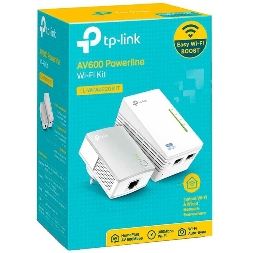 Extensor De Wifi Powerline Tp-Link Tl-Wpa4220 Kit